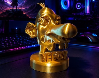 Neegy Bust / Statue - Viral Popular Internet Meme