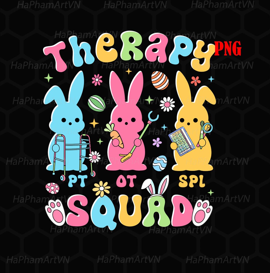 Therapy Squad OT PT SLP Easter Png, Therapy Squad Easter Day Png ...
