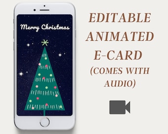 Editable Birthday Animated Ecard | Birthday Electronic Card | Mobile ...