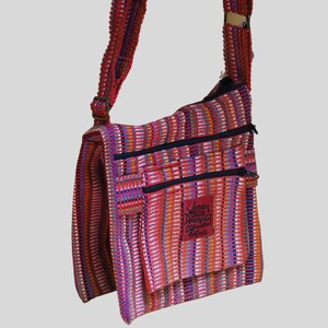 Bolso doble tejido de algodón pequeño
