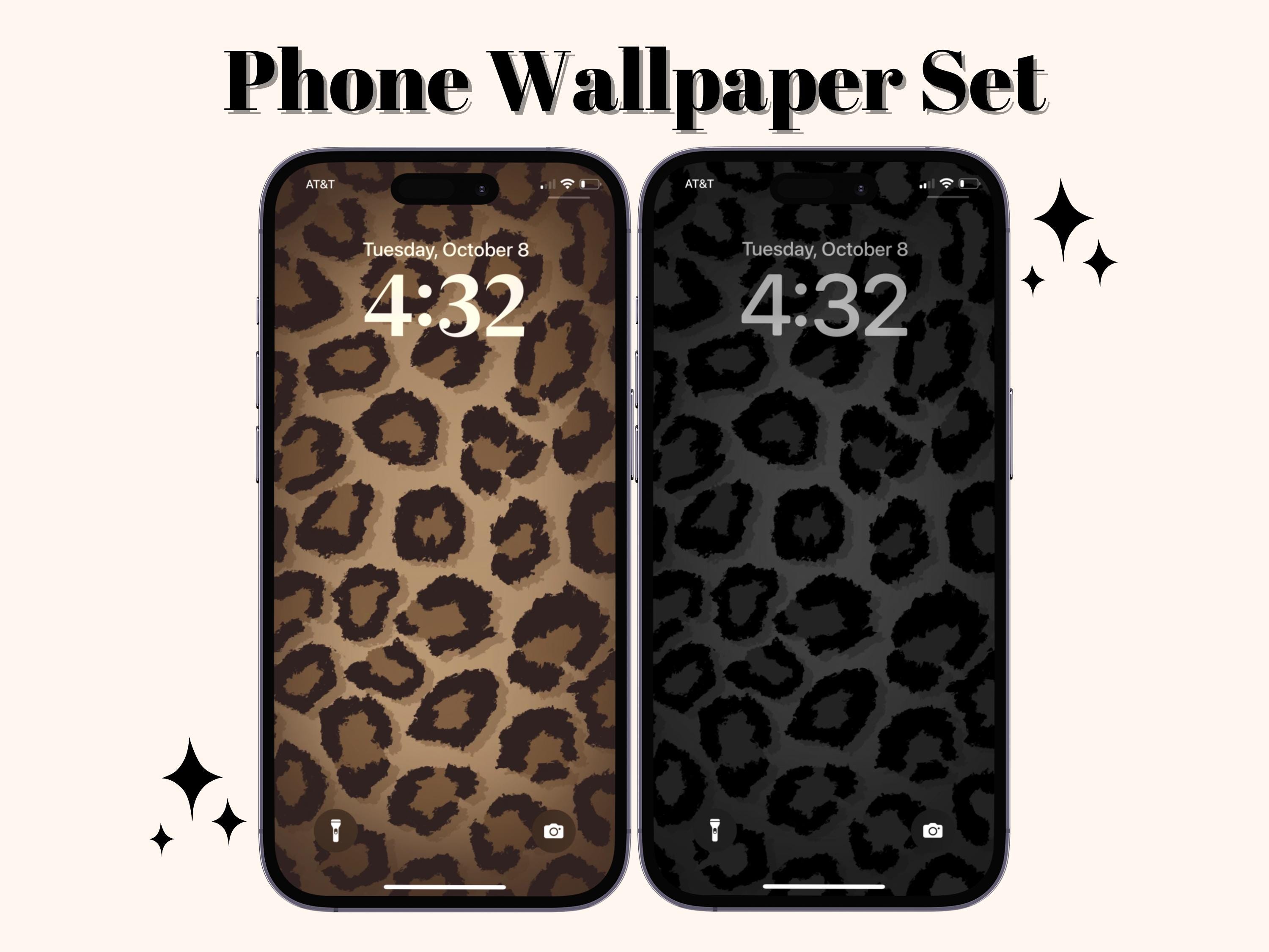 Leopard wallpaper phone - Etsy België, image size:3000x2250