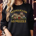 No Cheeses For Us Meeces Christmas Sweatshirt Muppet Carol Mice Xmas Gift  S-5349 product logo