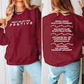 Friends Christmas Sweatshirt Could i be any more Festive Jumper Xmas Gift S-5285+5378 product logo
