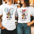 T-SHIRT (3206) Personalised Disney Family Holiday Tour 2025 Family Trip Summer Vacation Tops Mickey Minnie Disneyland Matching Gift T Shirts product logo