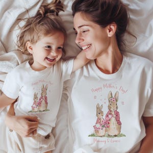 T-SHIRT (765) Personalized My Our 1st First Happy Mother&#39;s Day Baby Grow  Sleepsuit Mummy Mum Mom Mommy Newburn Boys Girl Baby suit Bodysuit