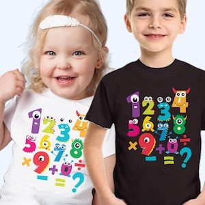 T-SHIRT (101) Number Themed Design for National Numeracy Day of Mathematics Fun Educational Gift for Kids Adult Teacher Student Math Lovers