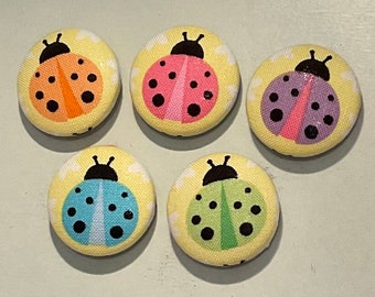 Ladybug Magnet Set