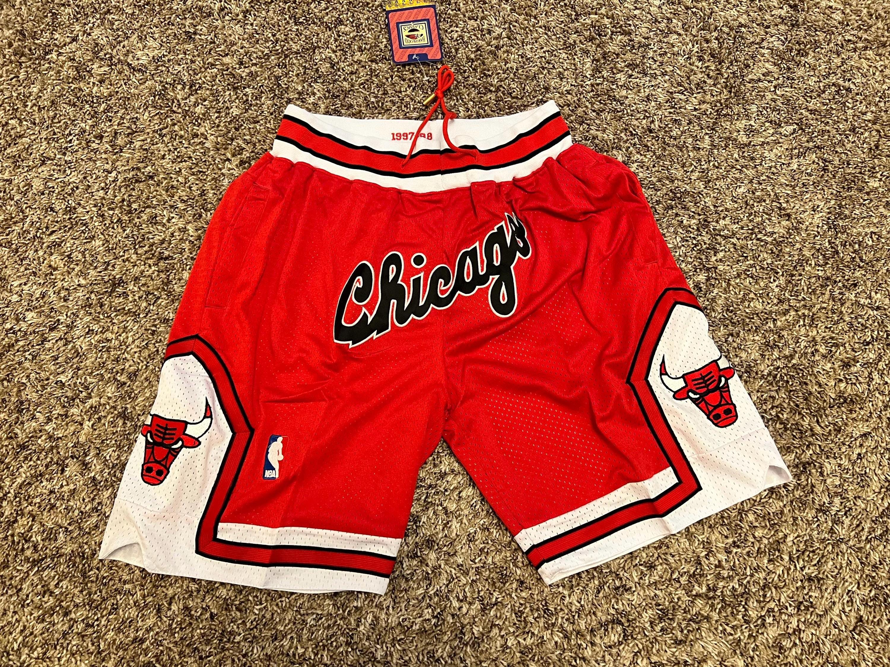 Just Don Chicago Bulls Men s Shorts Etsy