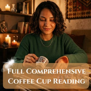 Lectura completa de la taza de café, predicción detallada del futuro, análisis psíquico completo.