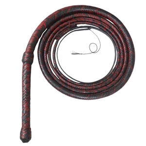 Kangaroo Hide Leather 06 to 16 Foot 16 Plaits Bull Whip Indiana Jones Bullwhip