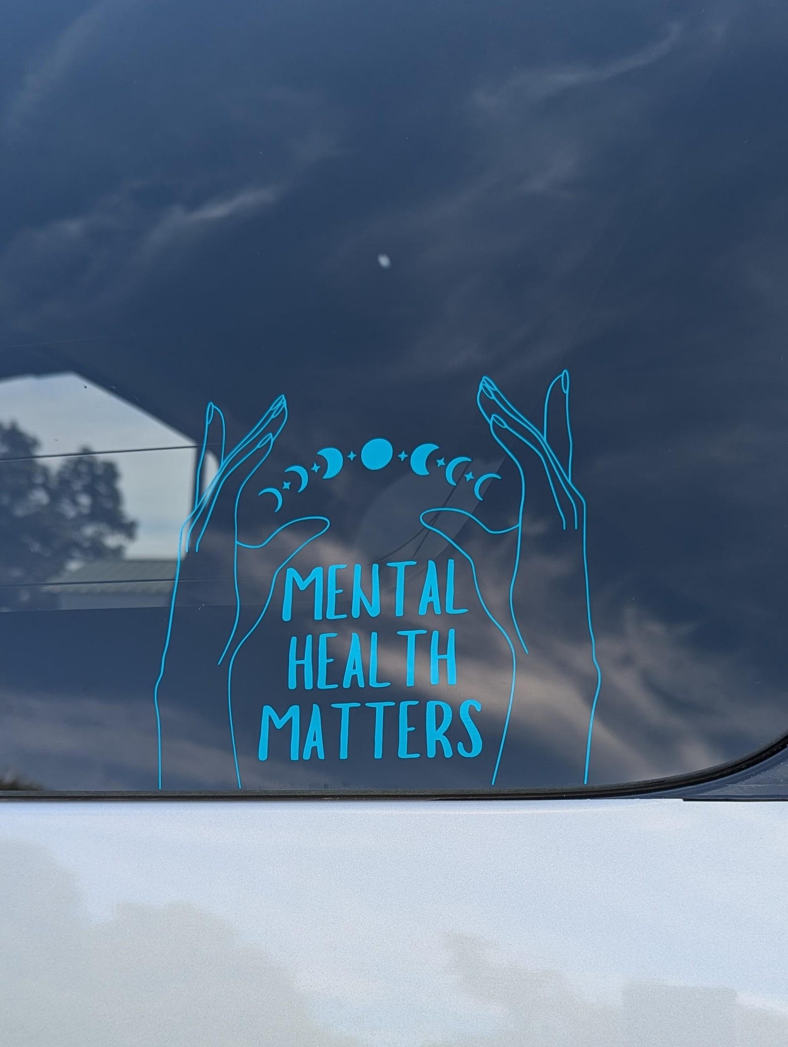 Mental Health Matters Vinyl Car Decal - Etsy