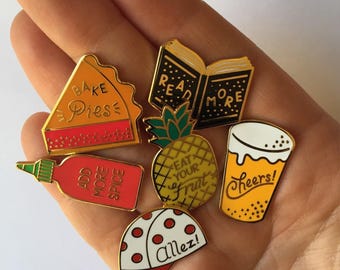 Life Lessons Enamel Pins