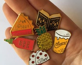 Life lesson enamel pin