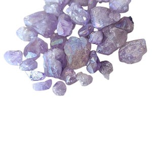 Angel Aura Amethyst Quartz. Mini pieces. Available in 5g and 10g bags. From Brazil.