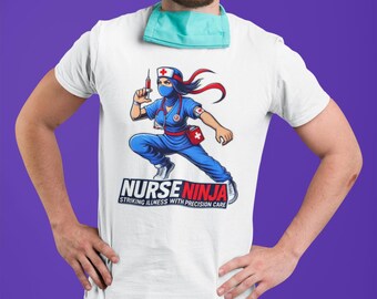 Nurse Ninja Soft T-Shirt - Comfortable Gear for Healthcare Heroes