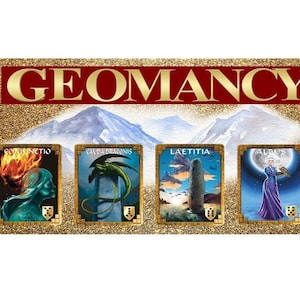 Juego de cartas de geomancia