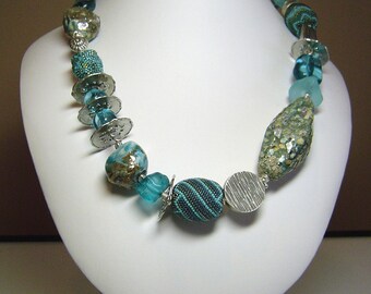 SALE:  Teal Treasures (as seen in May's Bead Trends Magazine