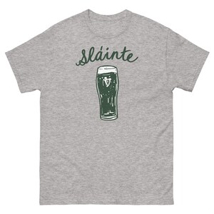 Sláinte Guinness T-Shirt: Irish St. Patrick's Day Tee