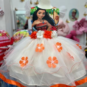 Moana Dress Tutu