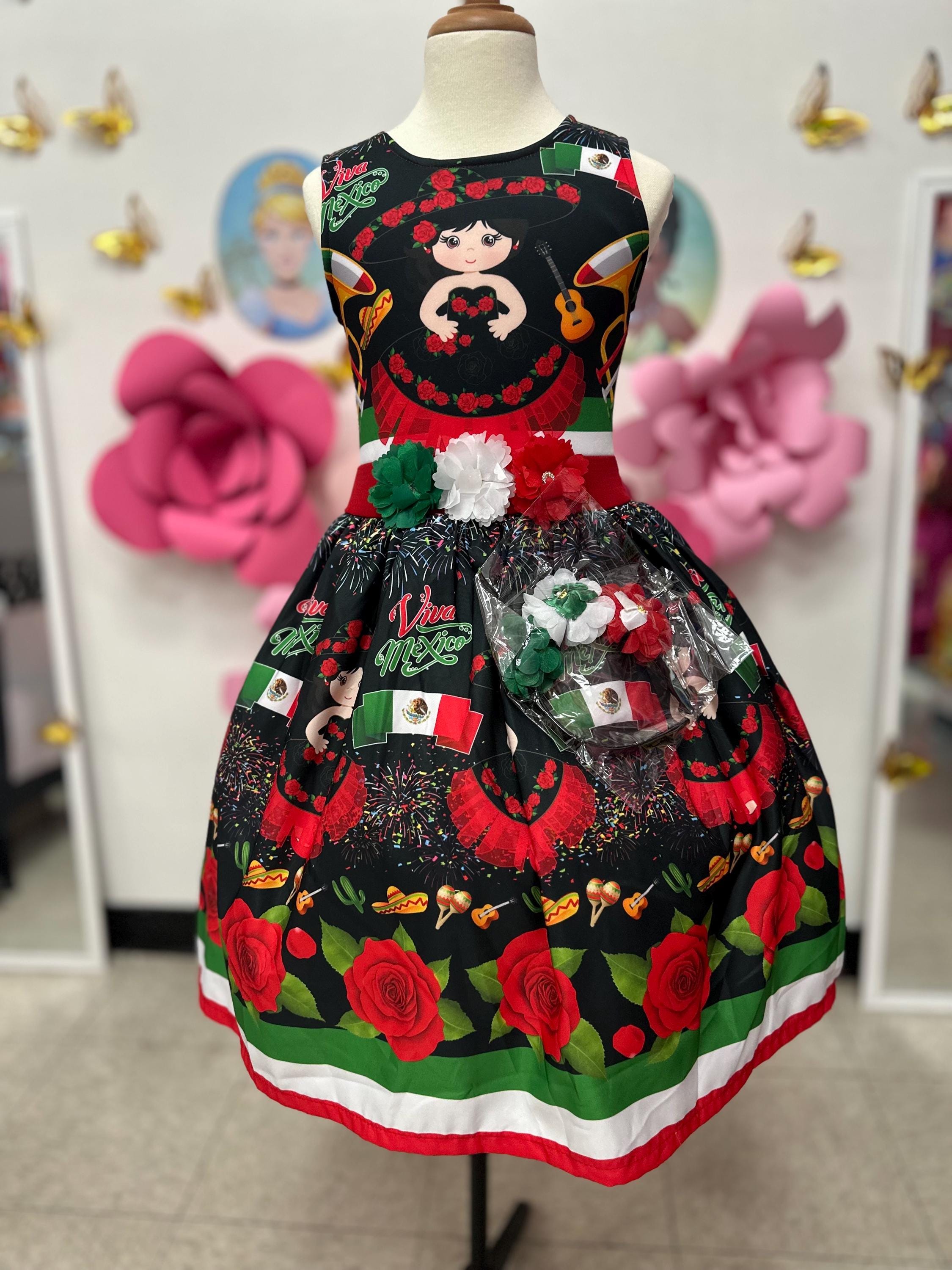 Vestido para fiesta mexicana México