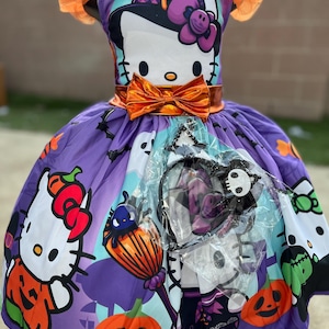 Halloween Kitty Dress