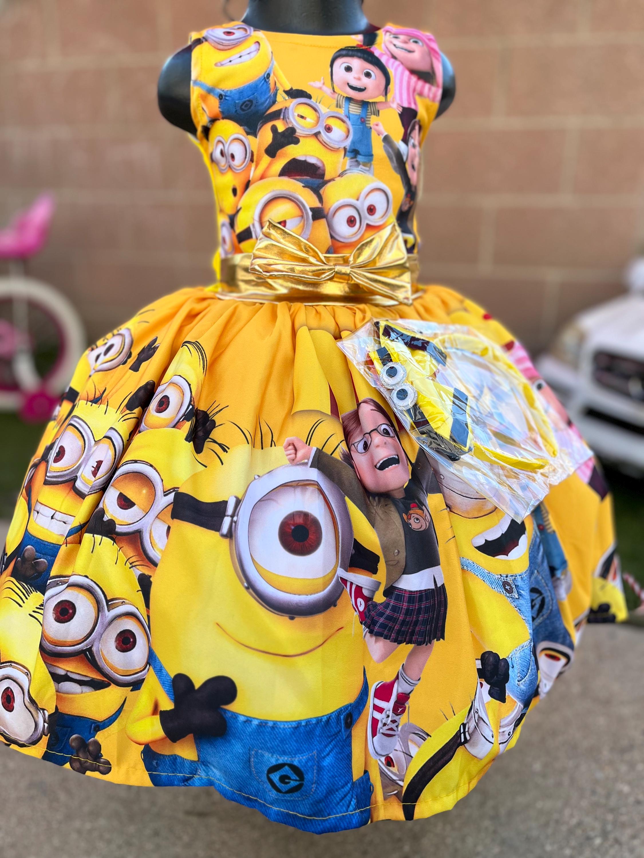 Minions Kids Outfit Etsy UK