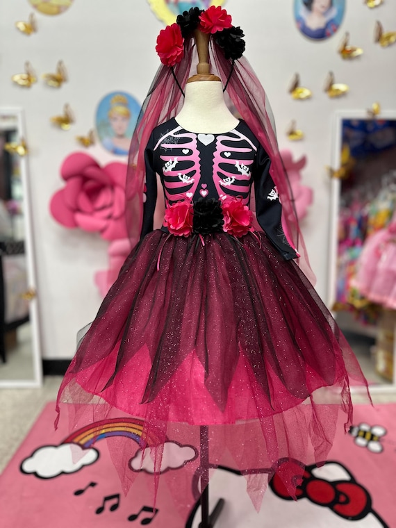 open lace back dress SKT23402 red women Skeleton Printing Gothic Lolita Dress – Devil Fashion  Official main image 0