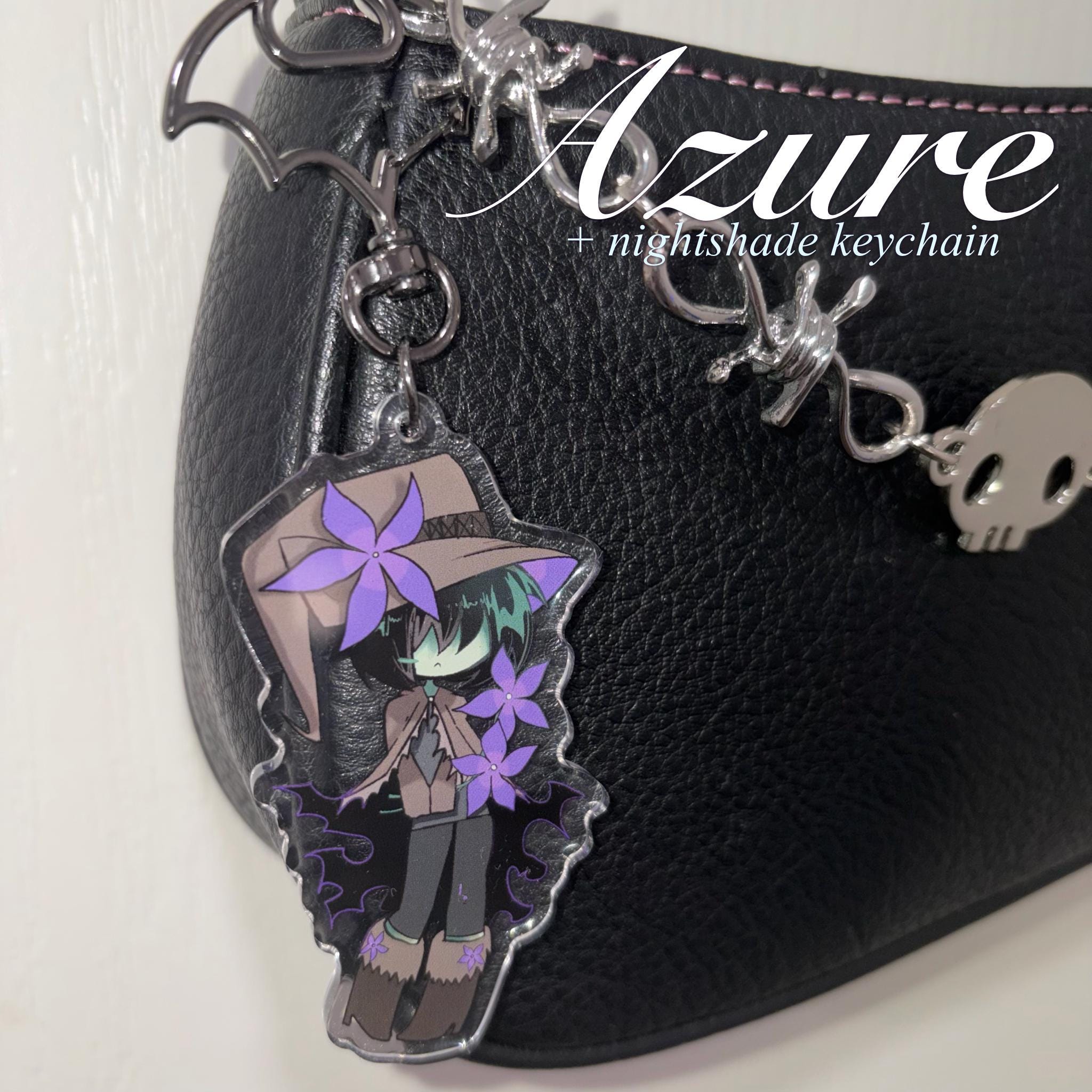 Acrylic Azure Forsaken Keychain - Etsy UK