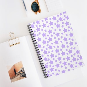 Reach for the Stars Spiral Notebook Ruled Line