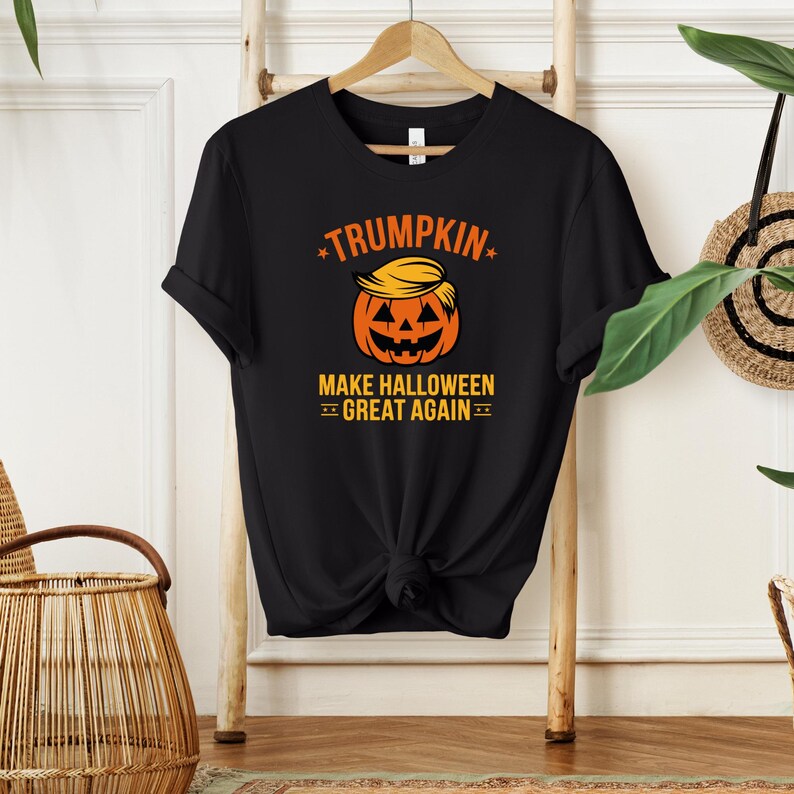 Trumpkin Make Halloween Great Again Ready to Press, Funny Trumpkin