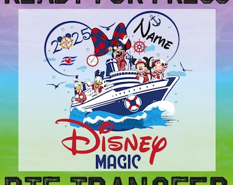 Custom Disney Cruise Ready To Press, Family Vacation Heat Transfer, Disney Cruise Group Dtf, Family Matching Cruise Dtf, Disney Wish, Dream