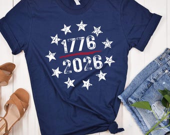 America 250th Anniversary DTF Transfer, 1776–2026 USA - American Flag DTF, Memorial Day