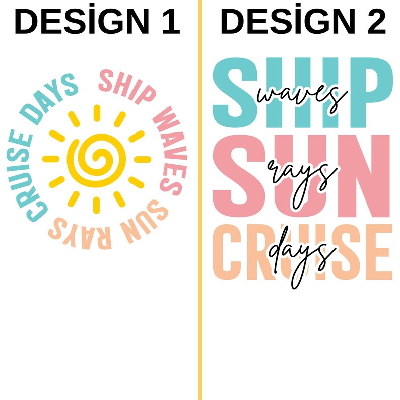 Summer Rays Ship Summer Beach Trip DTF Heat Transfer, Ship Waves Sun Rays Cruise Days - Etsy