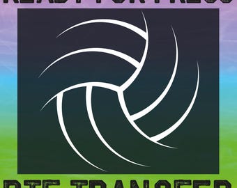 Volleyball Gift Heat Transfer, Ready To Press DTF, Sport Game Day