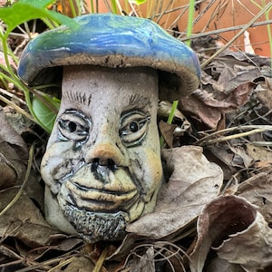Mushroom Figurine