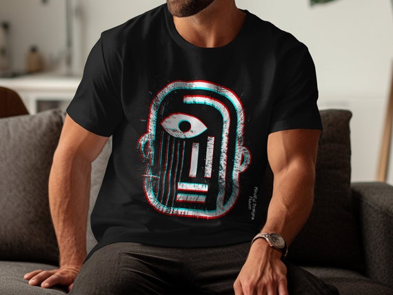 Unique Abstract Art Shirt, Eye-catching Graphic Tee, Modern Art T-shirt, Trendy Sweatshirt, Stylish V-Neck, Cool Hoodie, Casual Tank Top