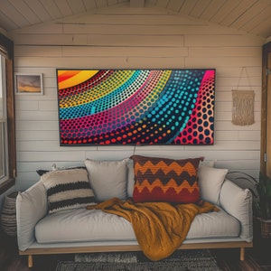 59 oeuvres d'art uniques captivantes pour Smart TV, oeuvres d'art murales numériques trippy, oeuvres d'art modernes-classiques et impressions d'art numériques haute résolution. image 4