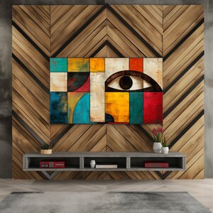 59 oeuvres d'art uniques captivantes pour Smart TV, oeuvres d'art murales numériques trippy, oeuvres d'art modernes-classiques et impressions d'art numériques haute résolution. image 9