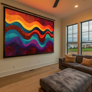 59 oeuvres d'art uniques captivantes pour Smart TV, oeuvres d'art murales numériques trippy, oeuvres d'art modernes-classiques et impressions d'art numériques haute résolution. image 5