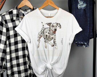 Dalmatian Mom Shirt, V-Neck, Sweatshirt, Hoodie, Tank Top, Dalmatian Dog Lover Gifts, Dog Mom Apparel, Cute Pet Owner Clothing