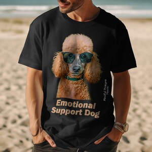 Funny Dog Shirt, Emotional Support Dog Shirt, Cute Dog Lover Gift, Dog Graphic Tee, Unique Dog Apparel, Pet Humor Shirt, Cute Pet Shirt