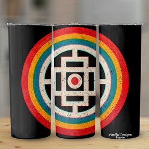 Bunte geometrische Muster Becher, Weinbecher, Tassen, Tragetaschen und Ornamente für alle Gelegenheiten