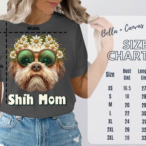 Süßes Shih Tzu Mom Shirt, entzückender Shih Tzu Eltern Hoodie, Shih Tzu Mom Tank Top, Shih Tzu Sweatshirt, Hundeliebhaber Kleidung