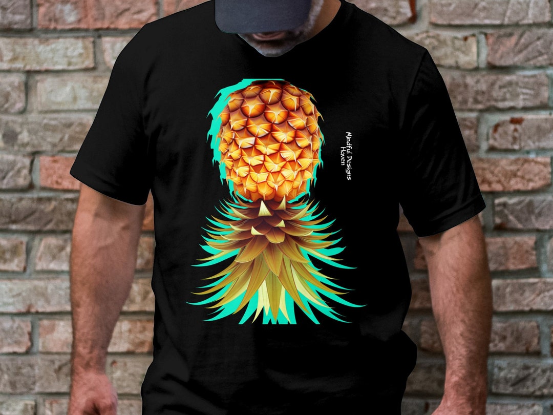Upside Down Pineapple Shirt, Secret Sign for Swinger Community, V