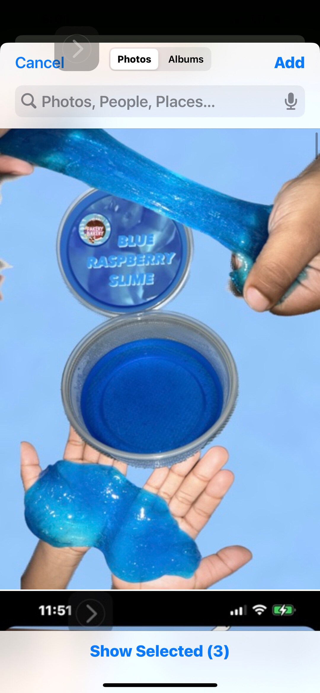 Water Slime Blue Color Slime Thick Scented Slime 4 Once. Etsy