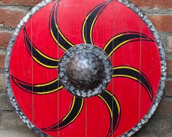 Viking Sunburst Shield | Medieval LARP Cosplay Prop