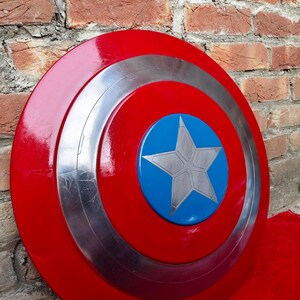 Captain America Falcon Shield Metallpropp Replika | Cosplay & LAJP-tillbehör bild 9