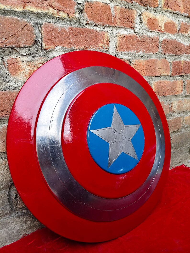 Captain America Falcon Shield Metallpropp Replika | Cosplay & LAJP-tillbehör bild 9