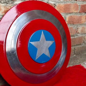 Captain America Falcon Shield Metallpropp Replika | Cosplay & LAJP-tillbehör bild 4