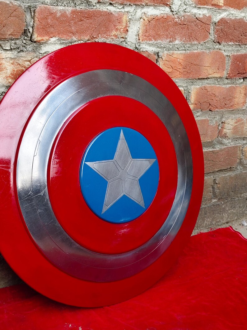 Captain America Falcon Shield Metallpropp Replika | Cosplay & LAJP-tillbehör bild 4